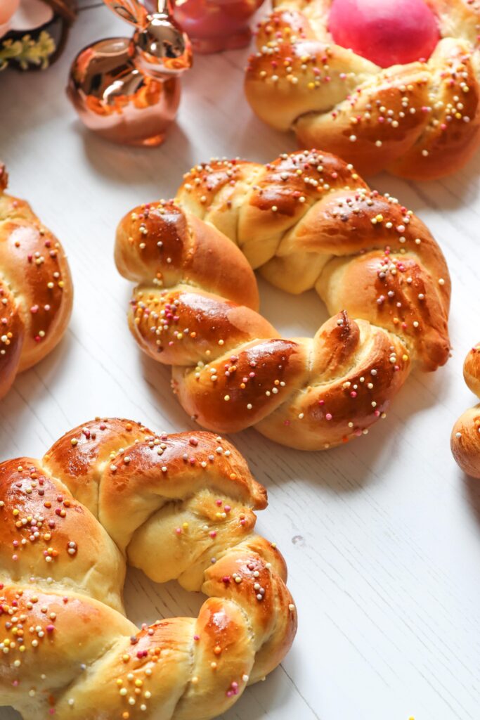 Italian Easter Bread with No Decorative Egg